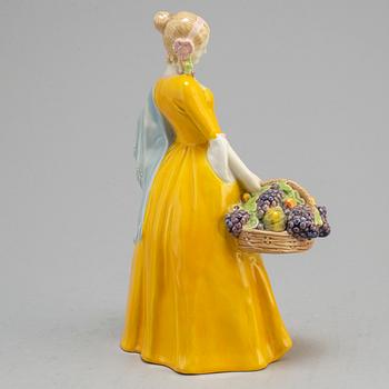 JOHANNA MEIER-MICHEL, a ceramic figurine from Wiener Kunstkeramische Werkstätte Busch & Ludescher, Austria, 1910's.