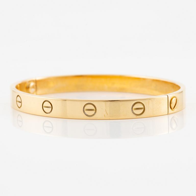 A Cartier bracelet "Love" 18K gold.