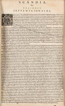 Abraham Ortelius, "Septem trionalium regionum descrip(tio)", ur: "Theatrum Orbis Terrarum".