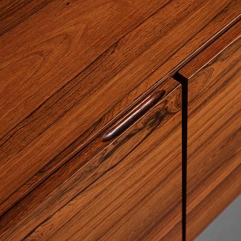 Ib Kofod-Larsen, a rosewood sideboard, Seffle, Sweden 1960s.
