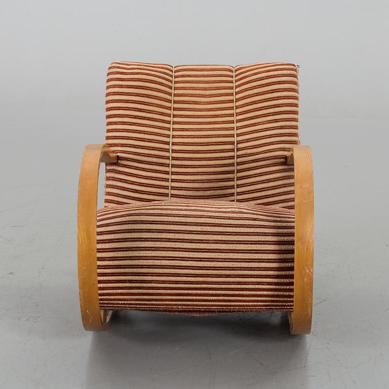 GUNGFÅTÖLJ, 1940-tal,