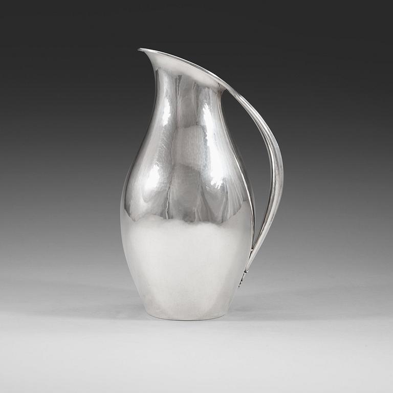 JOHAN ROHDE, kanna, Georg Jensen, Köpenhamn 1933-44, sterling.