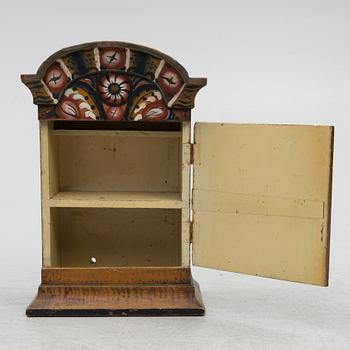 A hanging cabinet, 19th Century.