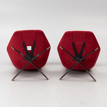 Alfredo Häberli, armchairs, a pair, “Take a Line for a Walk”, Moroso, second half of the 20th century.