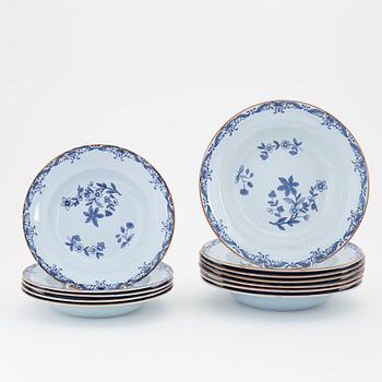 Matservis, 88 delar, porslin, "Ostindia", Rörstrand, 1900-tal.