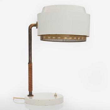 Aarne Ervi, bordslampa, möjligen prototyp, Arkkitehtuuritoimisto Aarne Ervi, tillverkare Taito 1900-talets mitt.