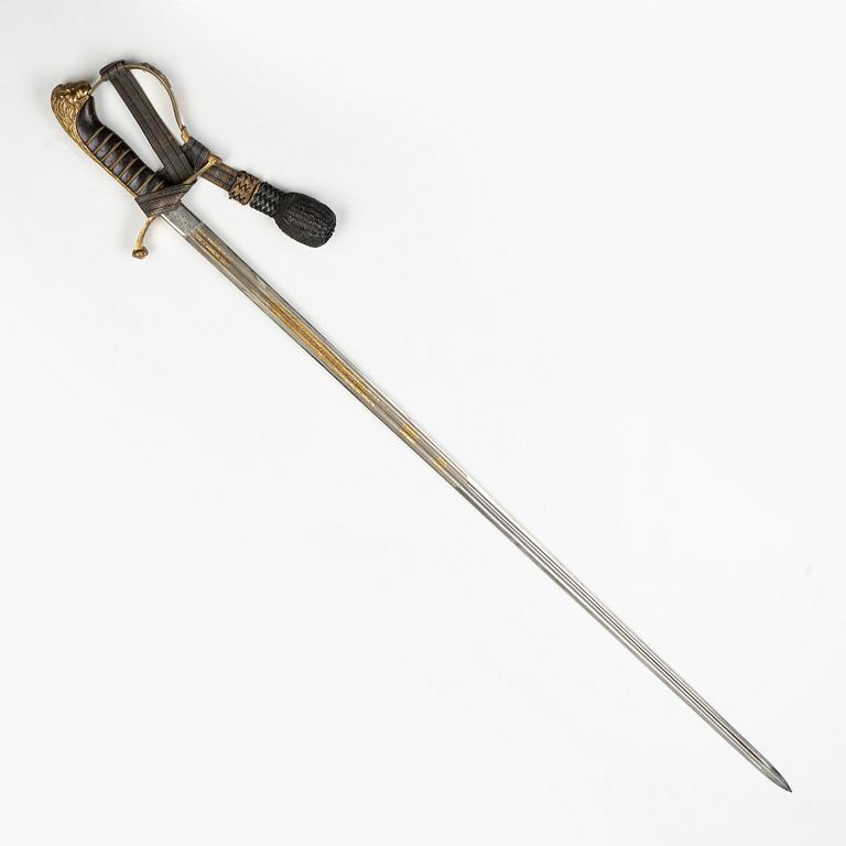 A m/1899 Swedish infantry officer's sabre.