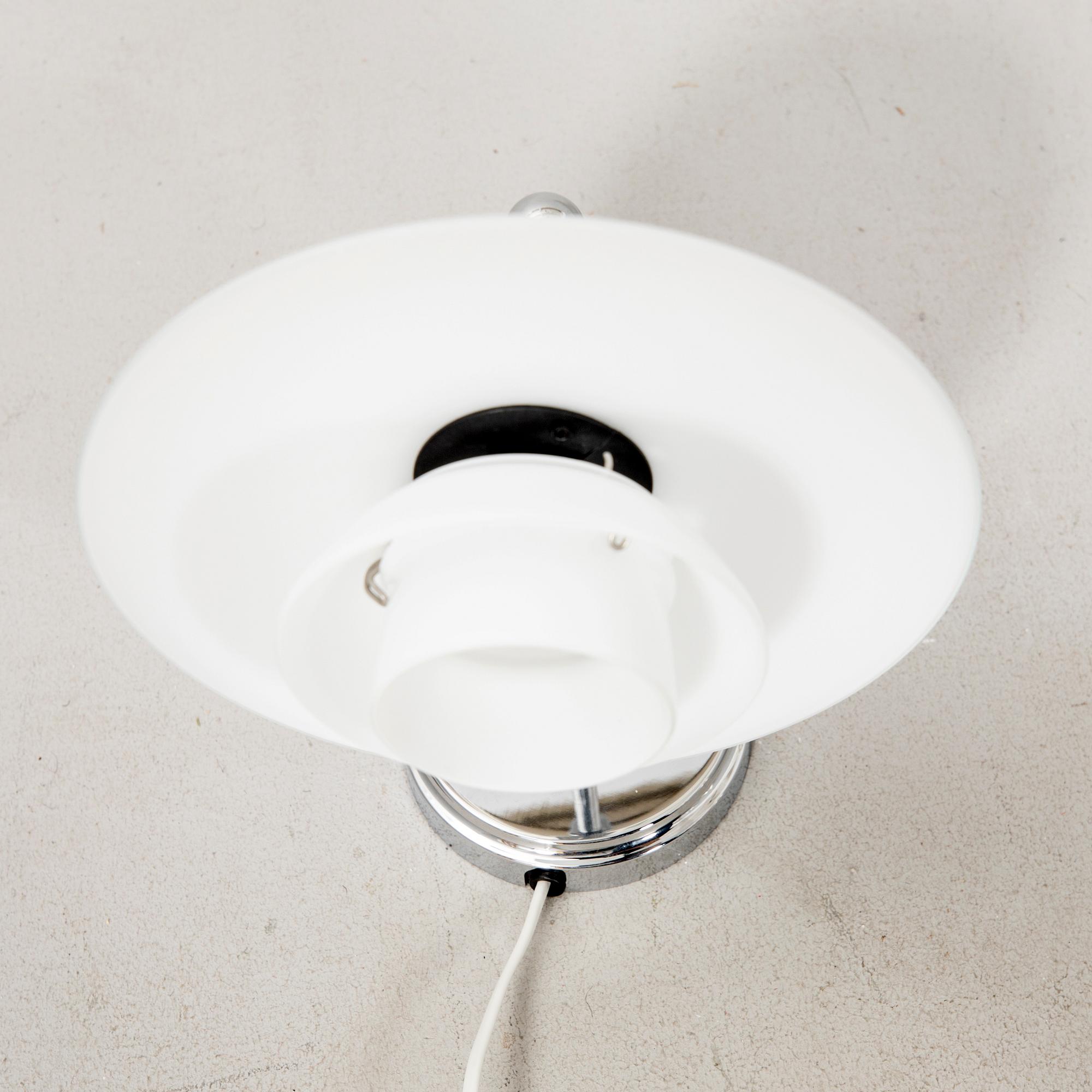 Poul Henningsen, wall lamp PH 2/1 for Louis Poulsen Denmark.