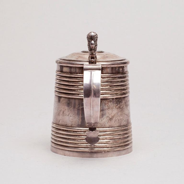 STOP, silver, Hopeakeskus, Tavastehus 1937. Vikt 530 g.