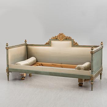 a 20th century bed, some parts 18th century.