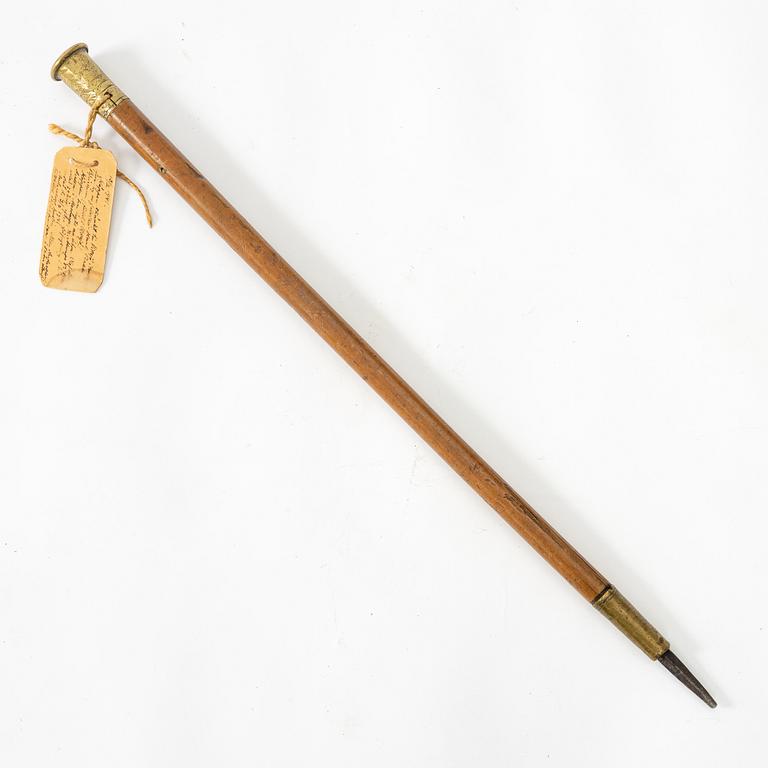 Käpp, Sverige, daterad 1740 och 1756.