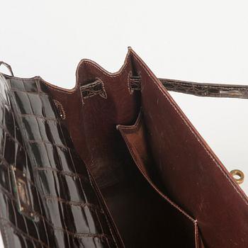 HANDVÄSKA, Hermès, "Kelly", 1960/70-tal.