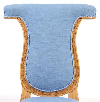 STOL sk Voyeuse av Melchior Lundberg delvis 1700/1800-tal.