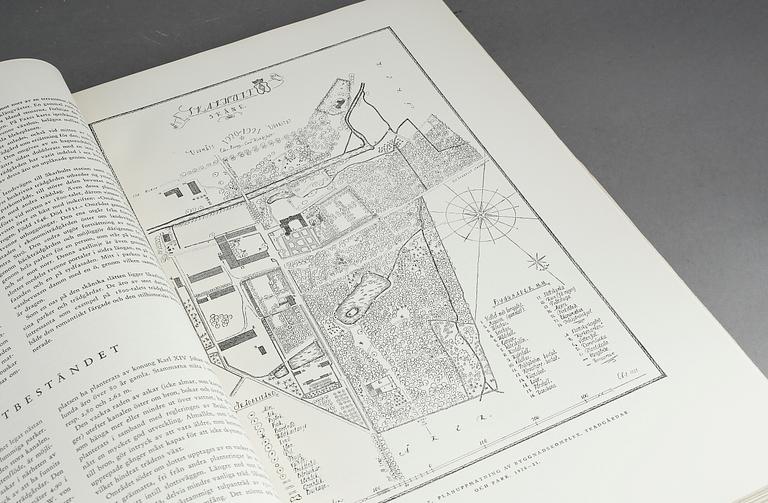 BOK, "Svenska Trädgårdskonsten", Arkitekurminnesföreningen, Vol II, Stockholm, 1931.