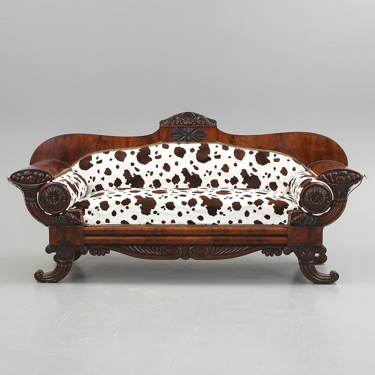 SOFFA, senempire, 1800-talets mitt.