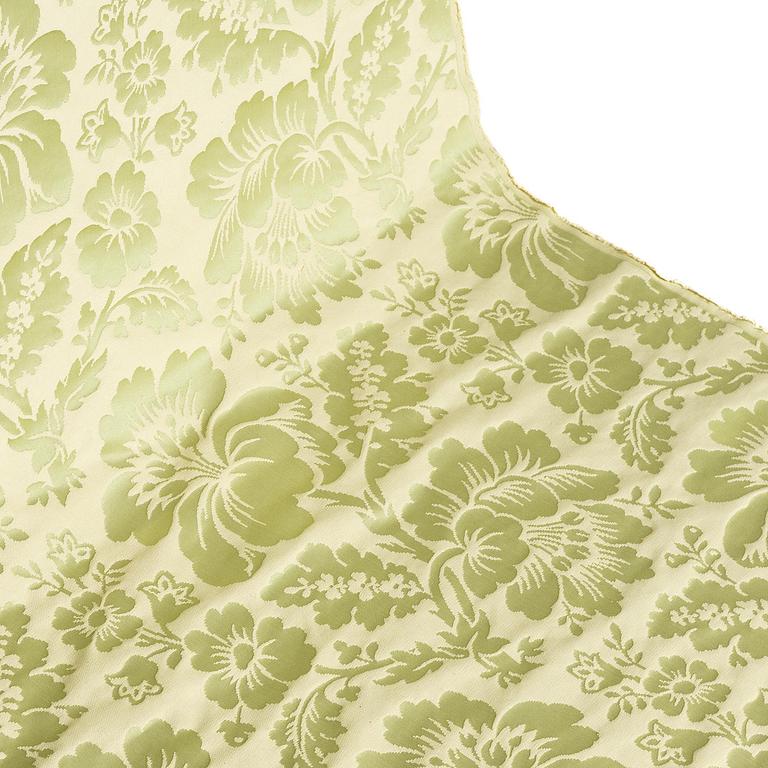 Upholstery fabric, green tones, 7 rolls, including Lelièvre.