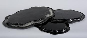 BRICKOR, 3 st, plåt, 1800-talets slut.