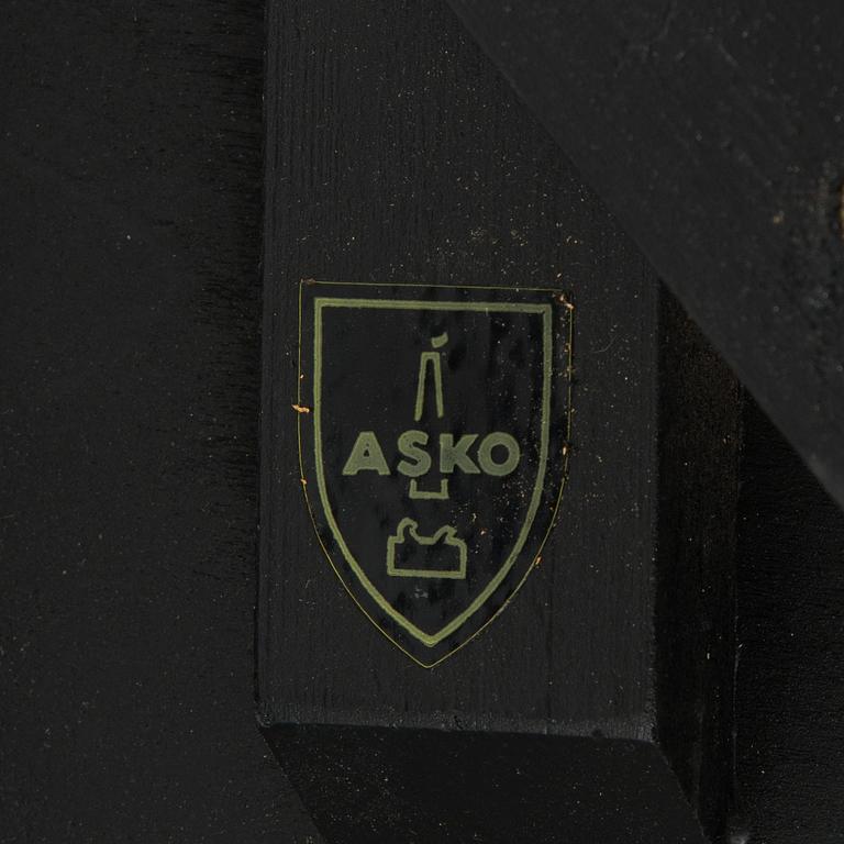 Ilmari Tapiovaara, a set of six 1960s 'Aslak' armchairs for Asko, Finland.