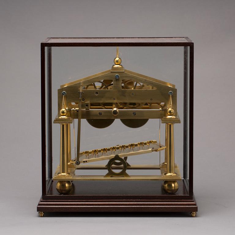 A late 20thC Sir William Congreve rolling ball clock.