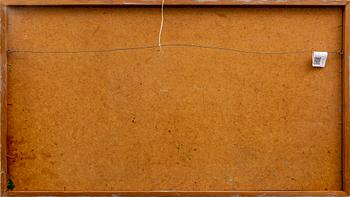 Hilding Hultberg, oil on panel signed.