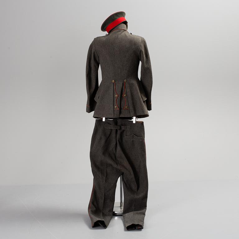 UNIFORM, 3 delar, Preussen, Tyskland, 1900-talets början.