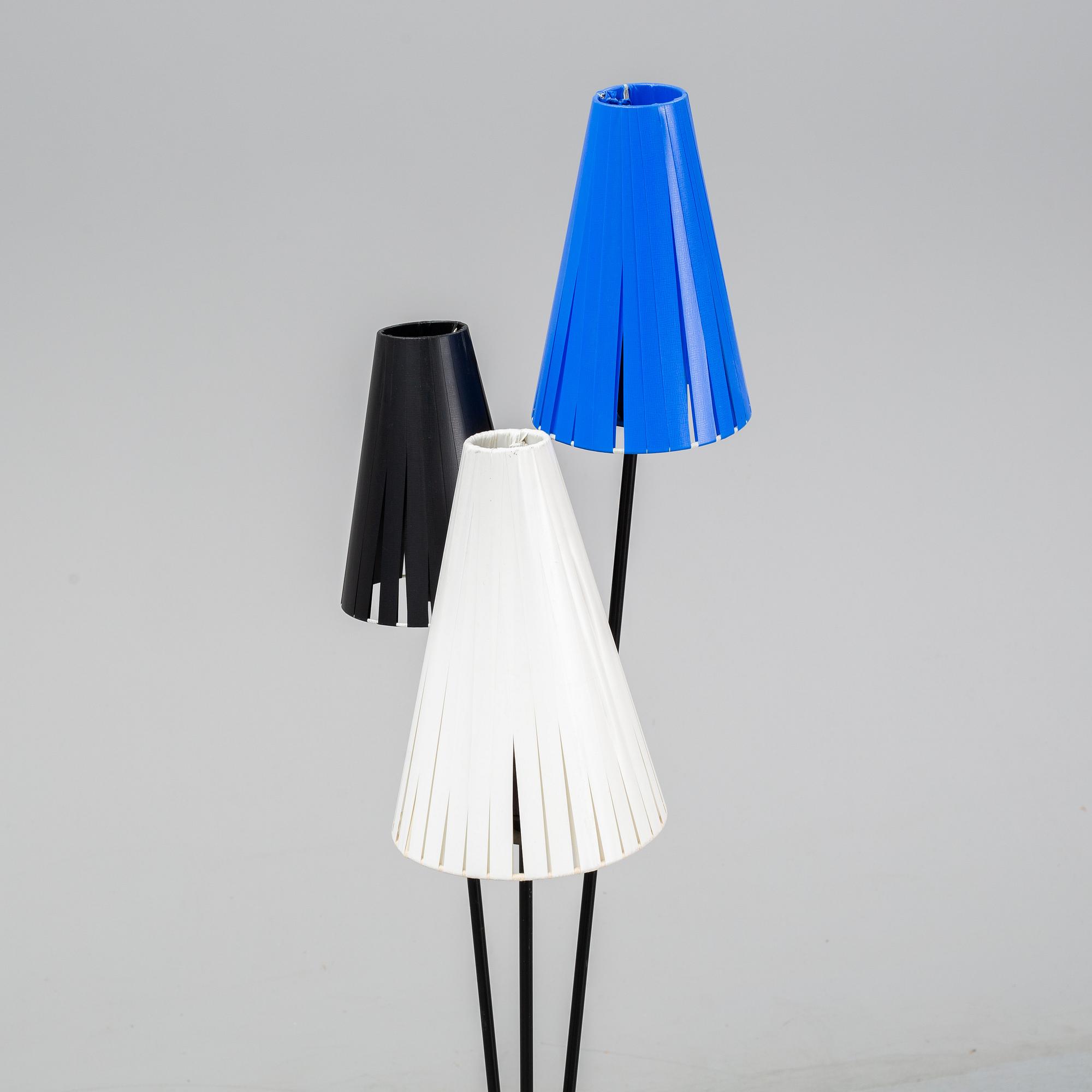 A Swedish floor light, 1950's.