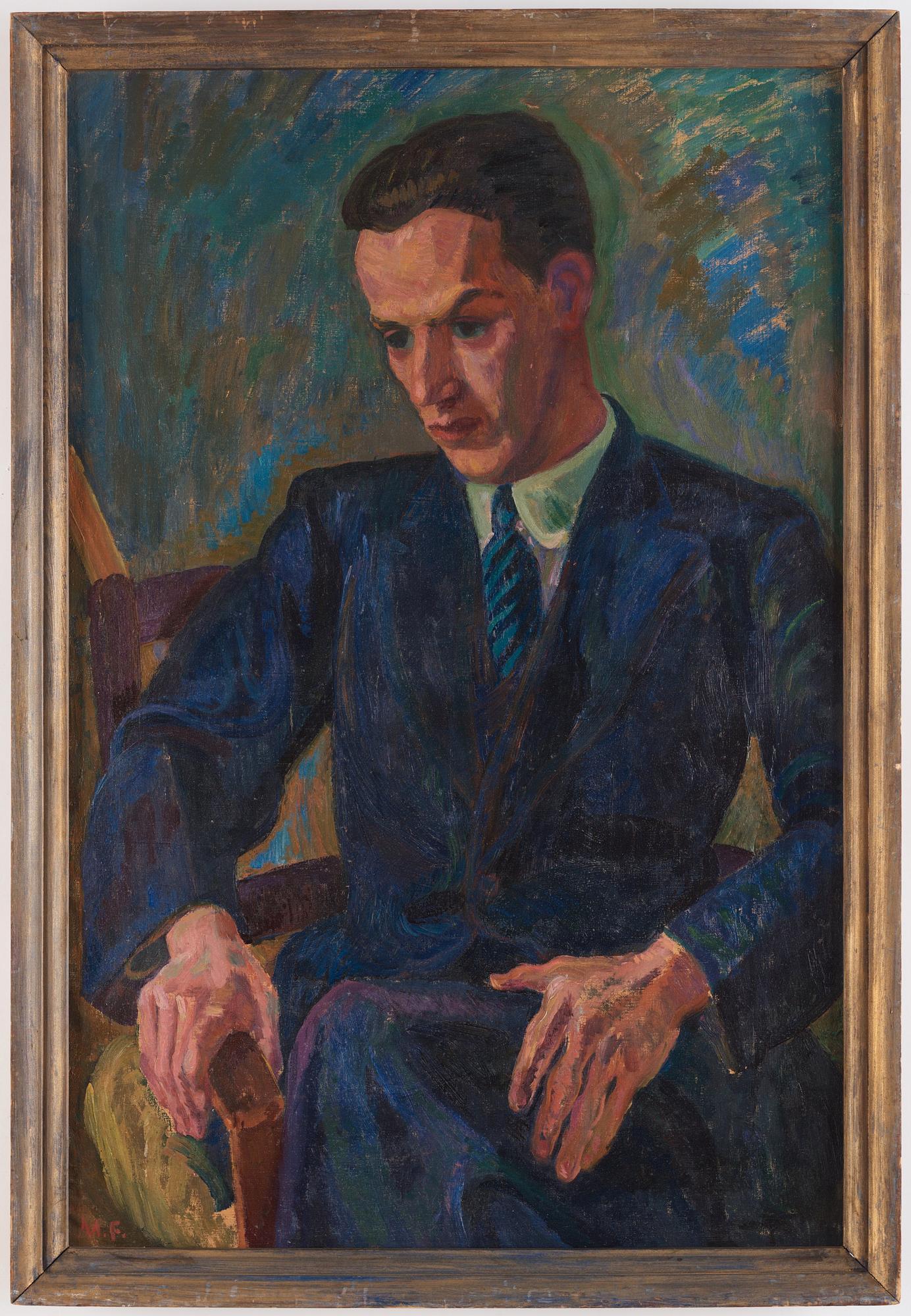 Mollie Faustman, "Mansporträtt".