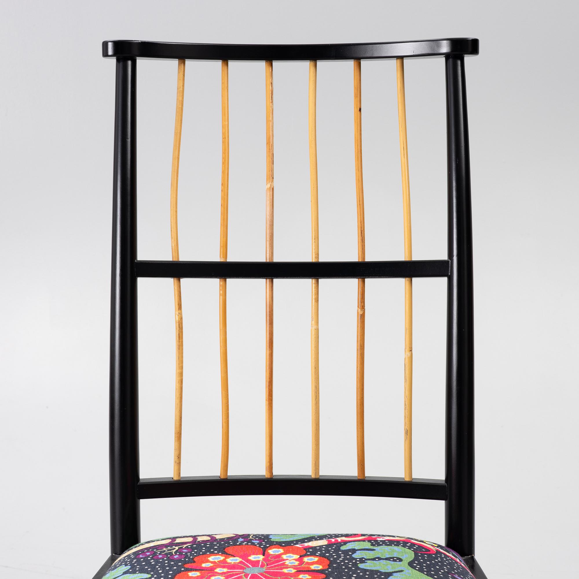 Josef Frank, chairs, 6 pcs, model 2025, Svenskt Tenn.