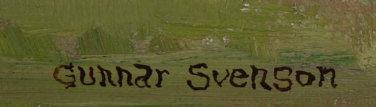 Gunnar Svenson, Coastal landscape.