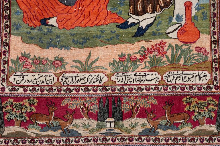 Matta, Keshan, Figural, 200 x 125 cm.