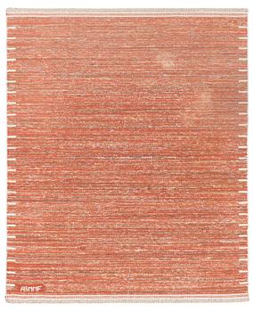 Märta Måås-Fjetterström, a carpet, "T.matta", a rag rug, flat weave, ca 185 x 156 cm, signed AB MMF.