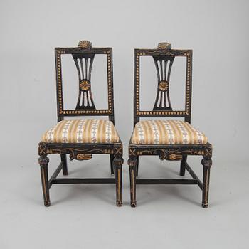 STOLAR, ett par, Lindome omkring 1800.