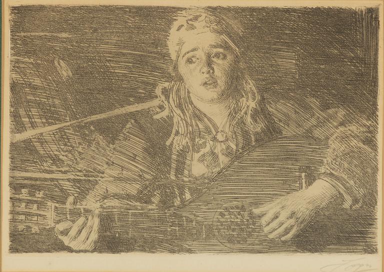 Anders Zorn, "Ols Maria".