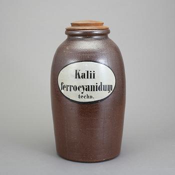 APOTEKSKRUS, stengods, Höganäs, 1900-tal.