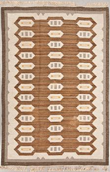 MATTA, rölakan, monogramsignerad (JA?), 1900-talets mitt. Ca 282 X 196cm.