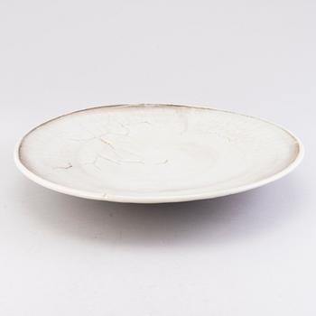 Toini Muona, A stoneware dish signed TM Arabia.