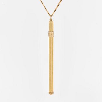 CHAMPAGNE WISK, with chain 18K gold.