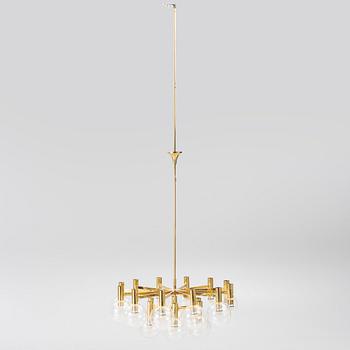 A chandelier, Ott International, Germany, second half of the 20th Century.