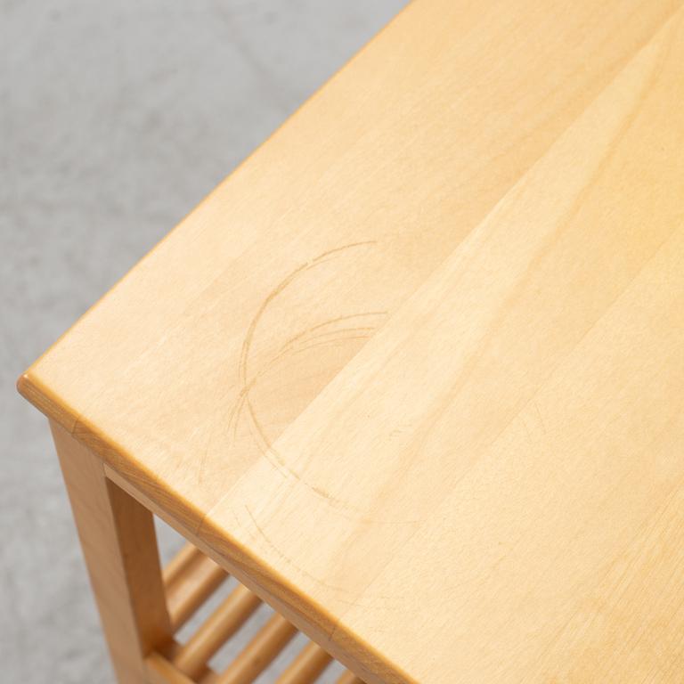 Carl Malmsten, a three-piece nesting table, 'Släden', City Möbler AB.