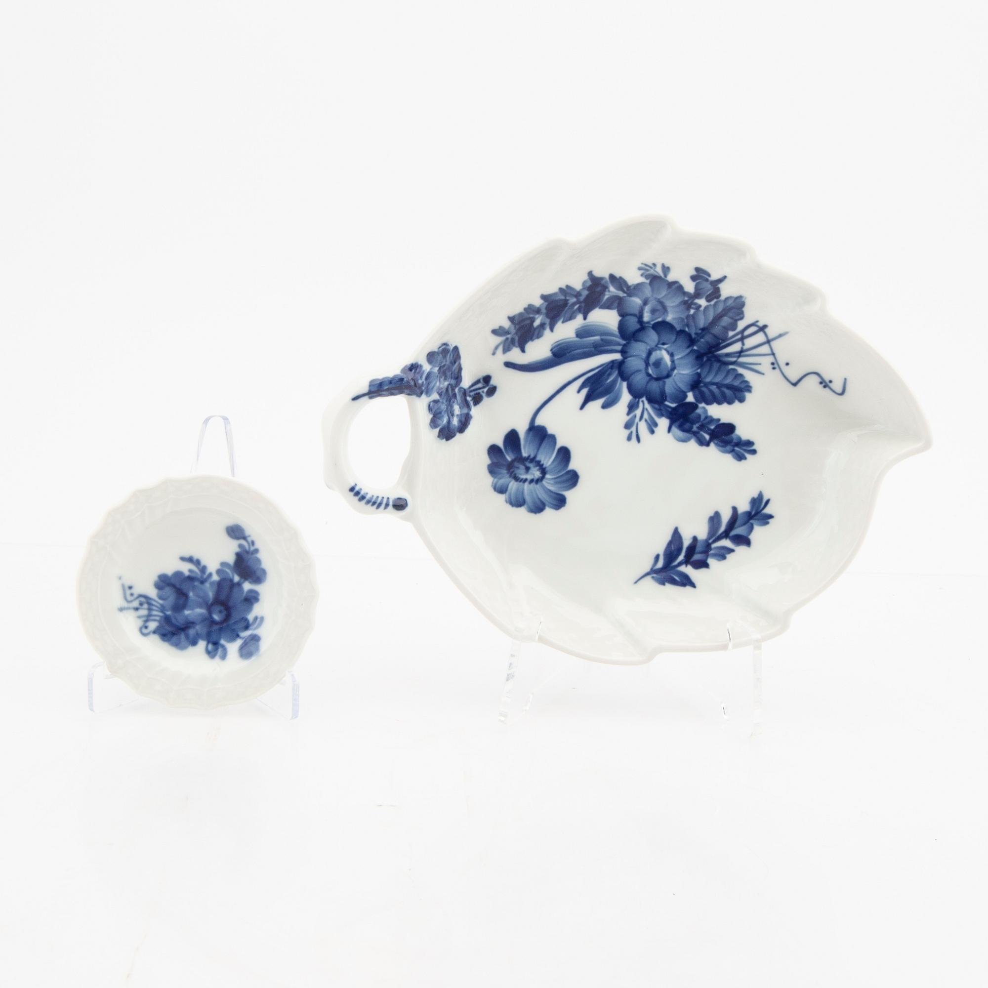 Service 68 dlr "Blå Blomst" Royal Copenhagen Denmark porcelain 1967-1991.