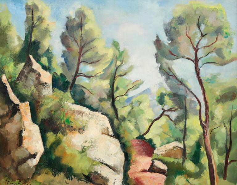 CHARLES PICART LE DOUX, oil on canvas, signed.