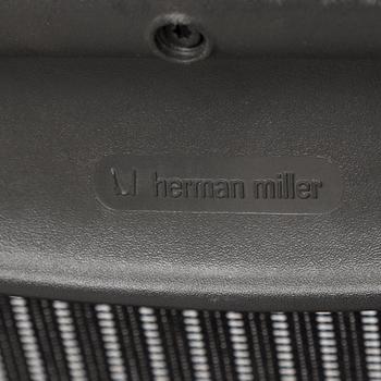 An 'Aeron' swivel armchair by Don Chadwich / Bill Stumpf, Herman Miller.