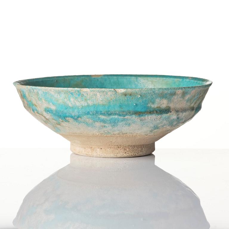 Skål, lergods med lysterdekor, Keshan, Iran, 1200-/1300-tal.