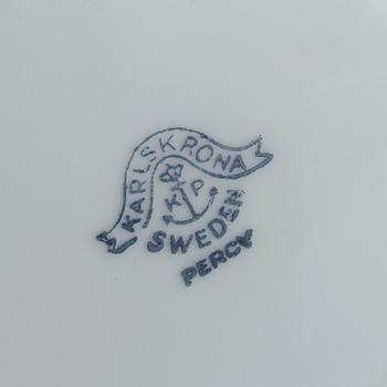 A 'Casablanca' porcelain coffe service by Arthur Percy for  Karlskrona porslinsfabrik, 37 pieces.