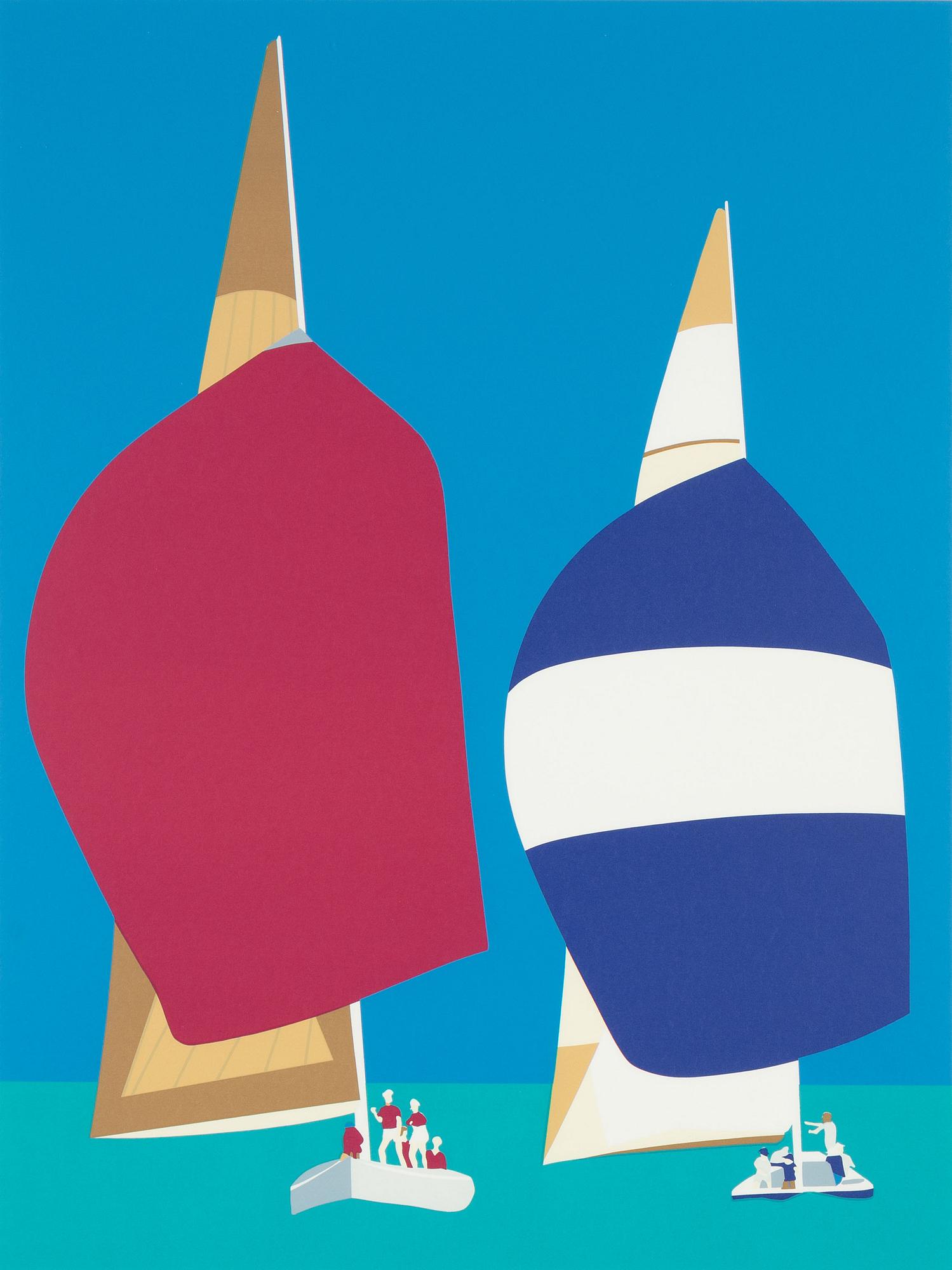 Franco Costa, silkscreen in colours, signed 39/250.