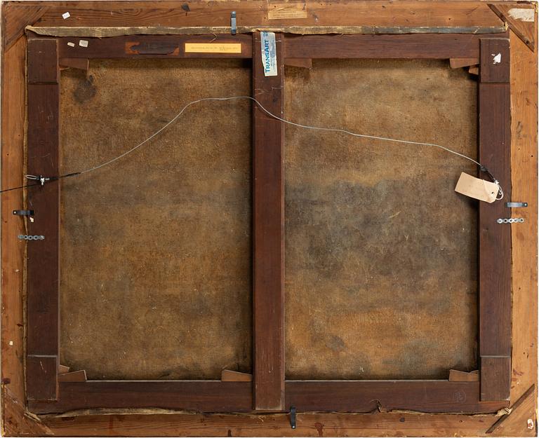 Jens Peder Pedersen, "En tørvemose. Motiv fra Fyn".