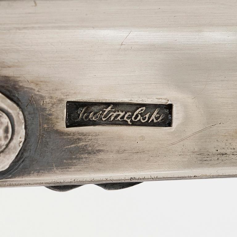 Wojciech Jastrzębski, bricka, silver 12L, Vilnius, Litauen 1794 –1822.