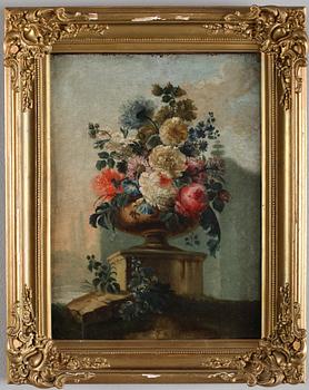 OKÄND KONSTNÄR, 1 par, olja på duk, 1700-/1800-tal.