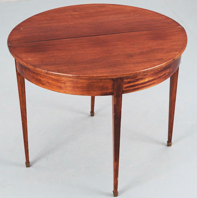 FÄLLBORD, gustaviansk stil, 1800/1900-tal.