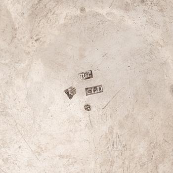 Christian Lundahl, kaffekanna, silver, Skara, 1799.